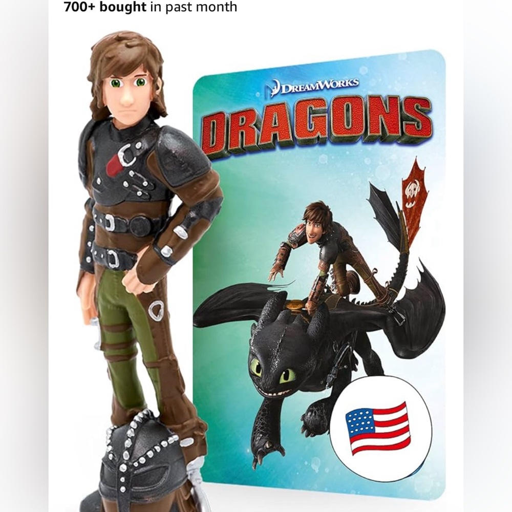 How to train a dragon hiccup Tonie